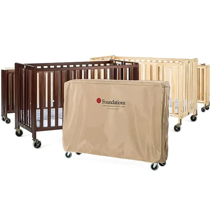 Foundations Crib Saver™ Crib Cover for Full-Size Travel Sleeper, HideAway & Royale (Cribs in Folded Position and Most Other Brands)