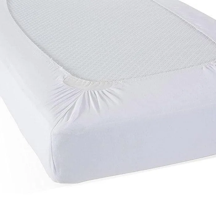Foundations SafeFit™ Elastic Fitted Safety Sheet - Compact Size Cribs - 12 Pack - White