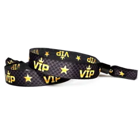 Full Color Cloth Wristbands | VIP