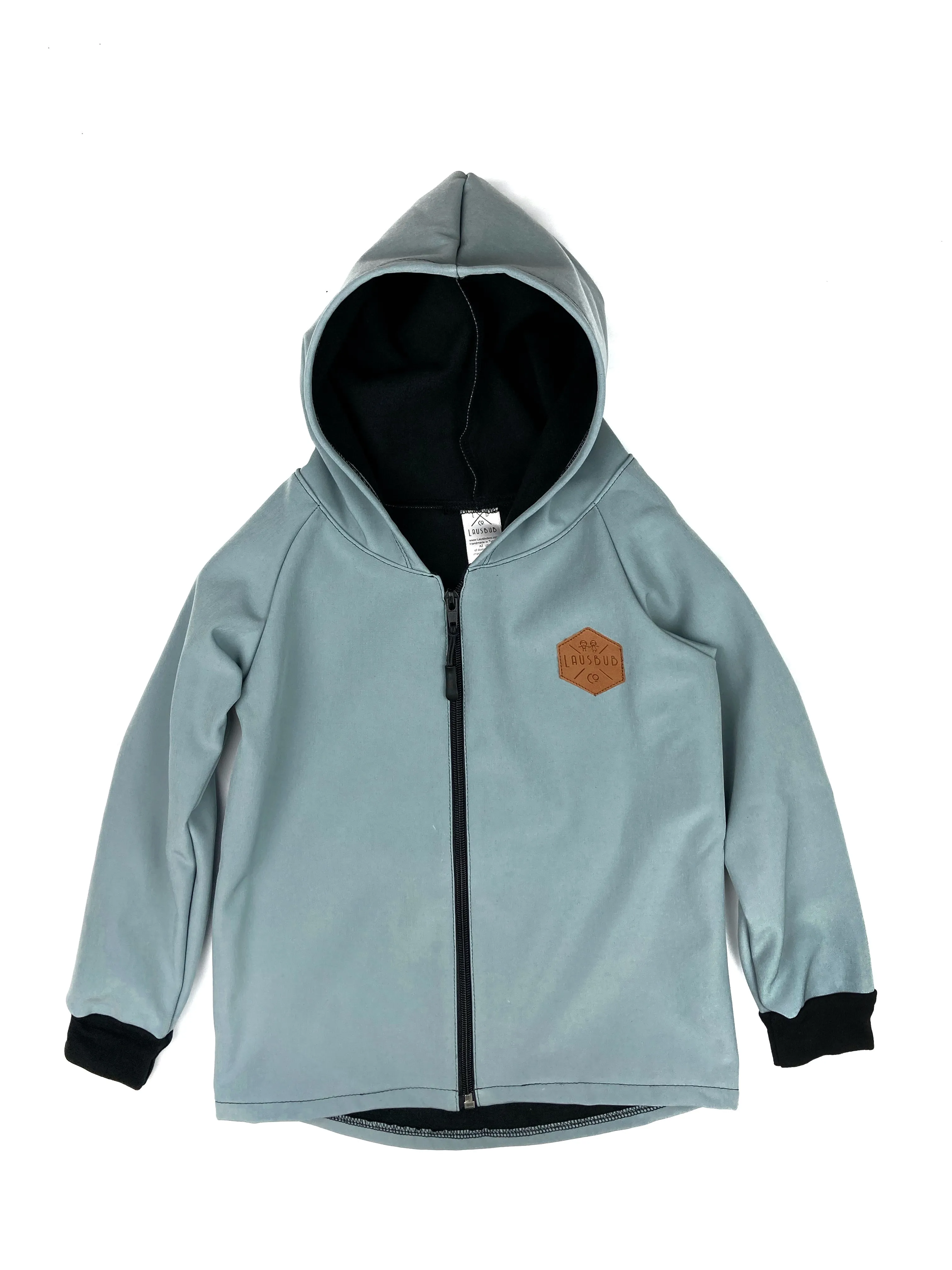 Full Zip Softshell Jacket Light Blue