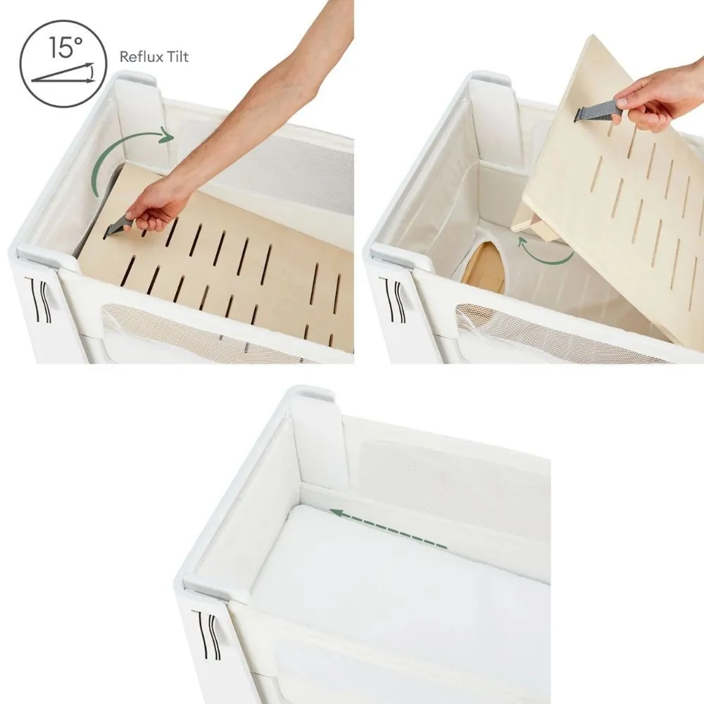 Gaia Baby Hera Bedside Crib