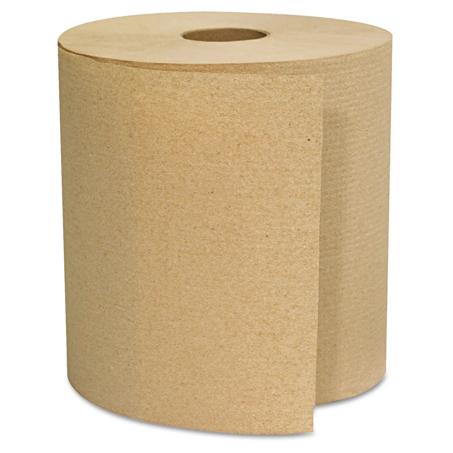 GEN Hardwound Towels, Brown, 1-Ply, Brown, 800Ft, 6 Rolls/Carton - GEN1825