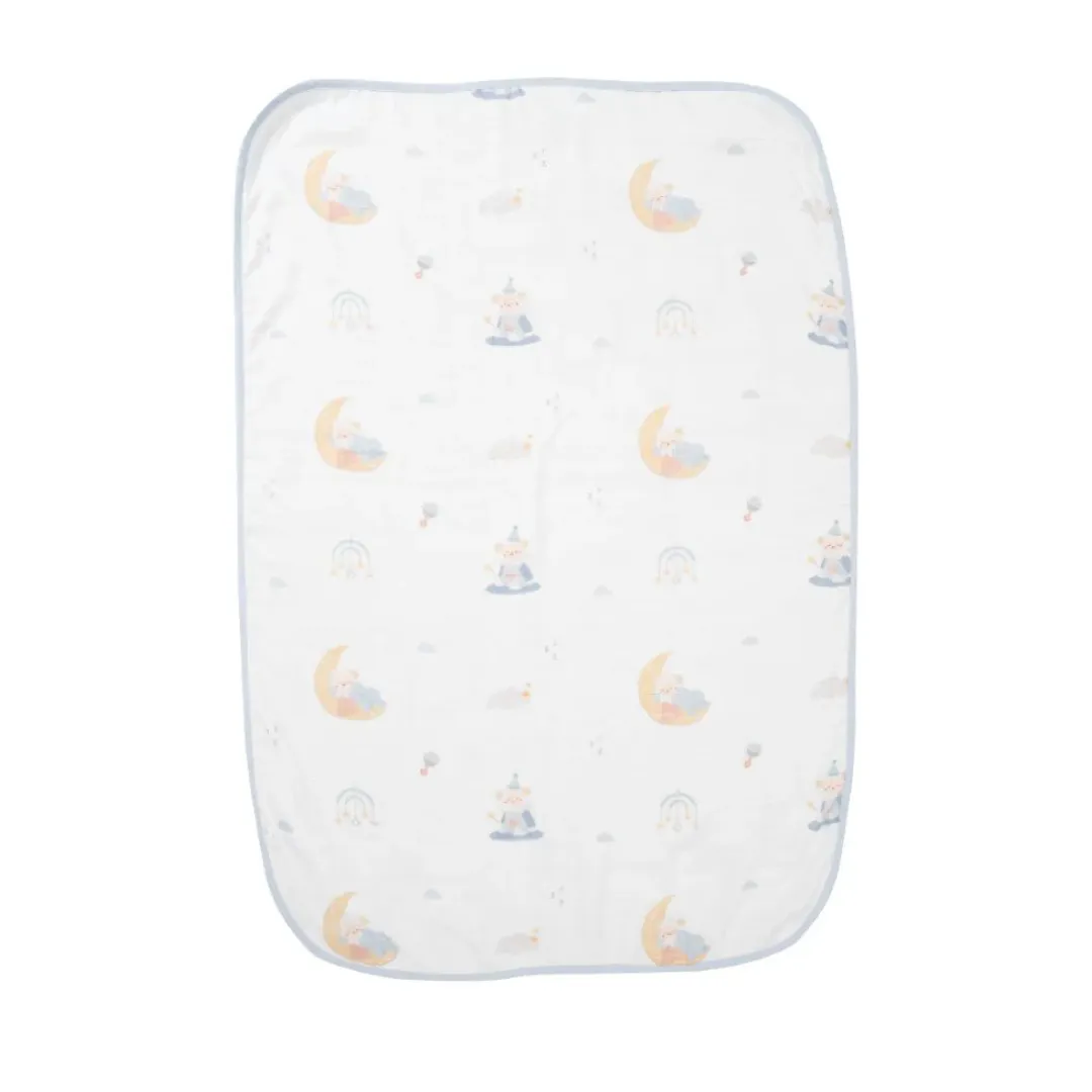 Granny Ben Pajamas Party Gauze Blanket (70.5 x 100.5cm)