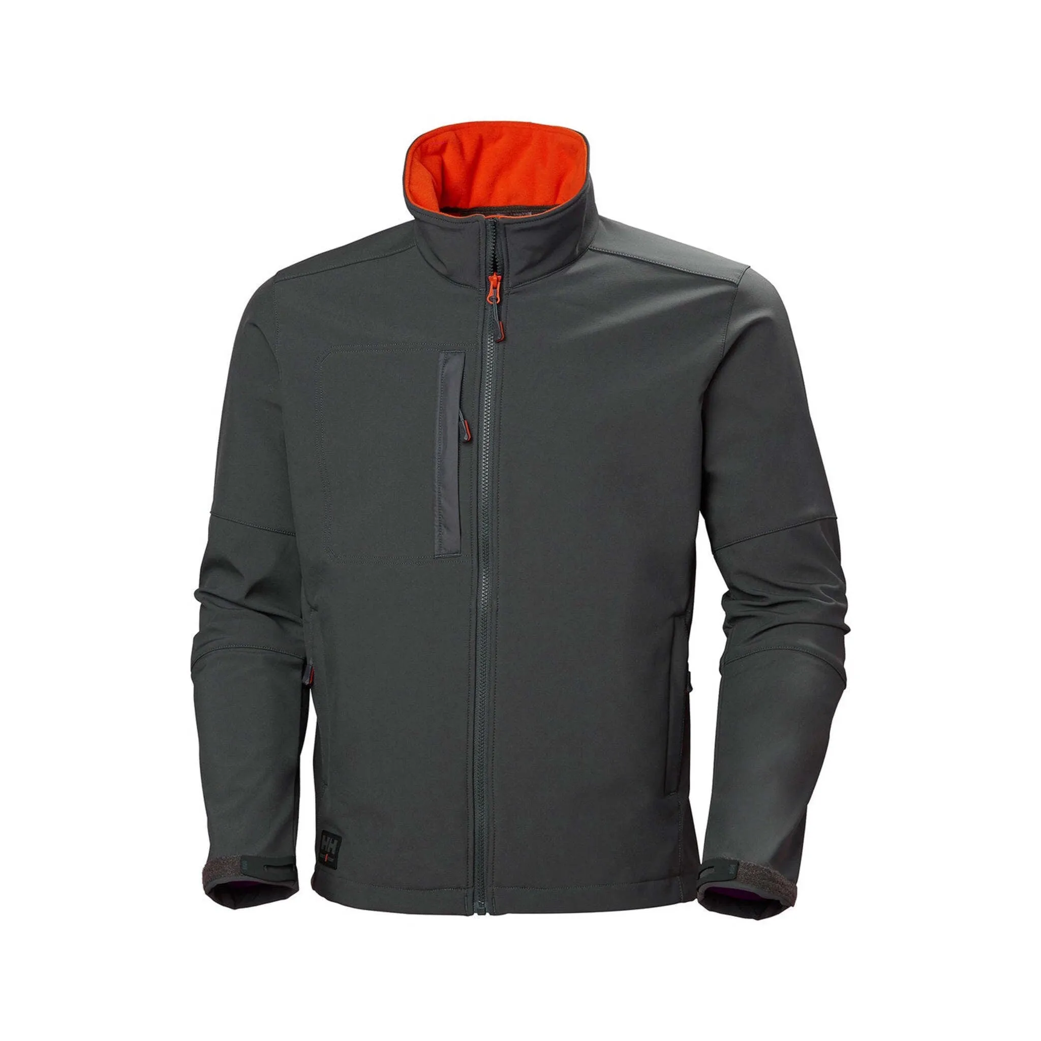 Helly Hansen Men's Softshell Work Jacket 74231 Kensington - Waterproof, Breathable, Durable, Adjustable, Extended Coverage, Construction, Outdoor | Sizes S-4XL