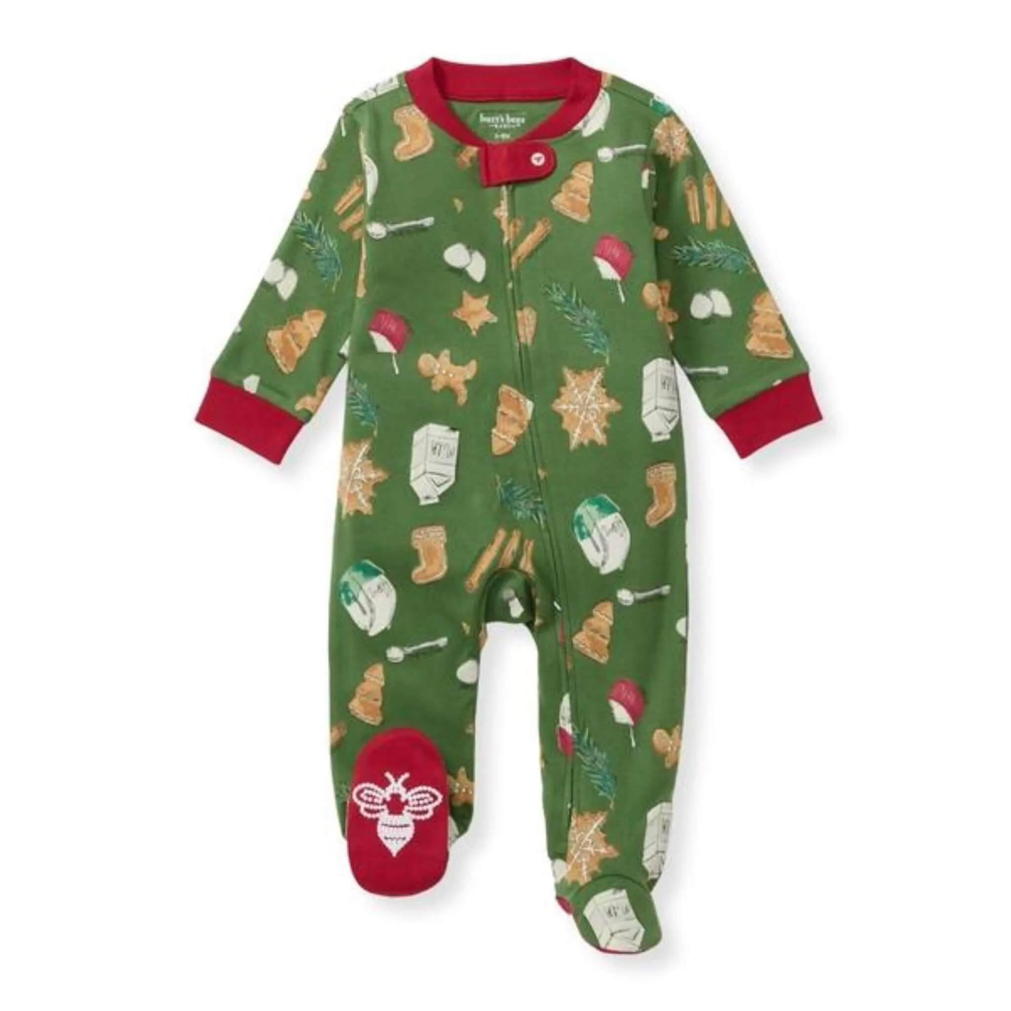 Holiday Cookies Organic Baby & Toddler & Kid Pajamas