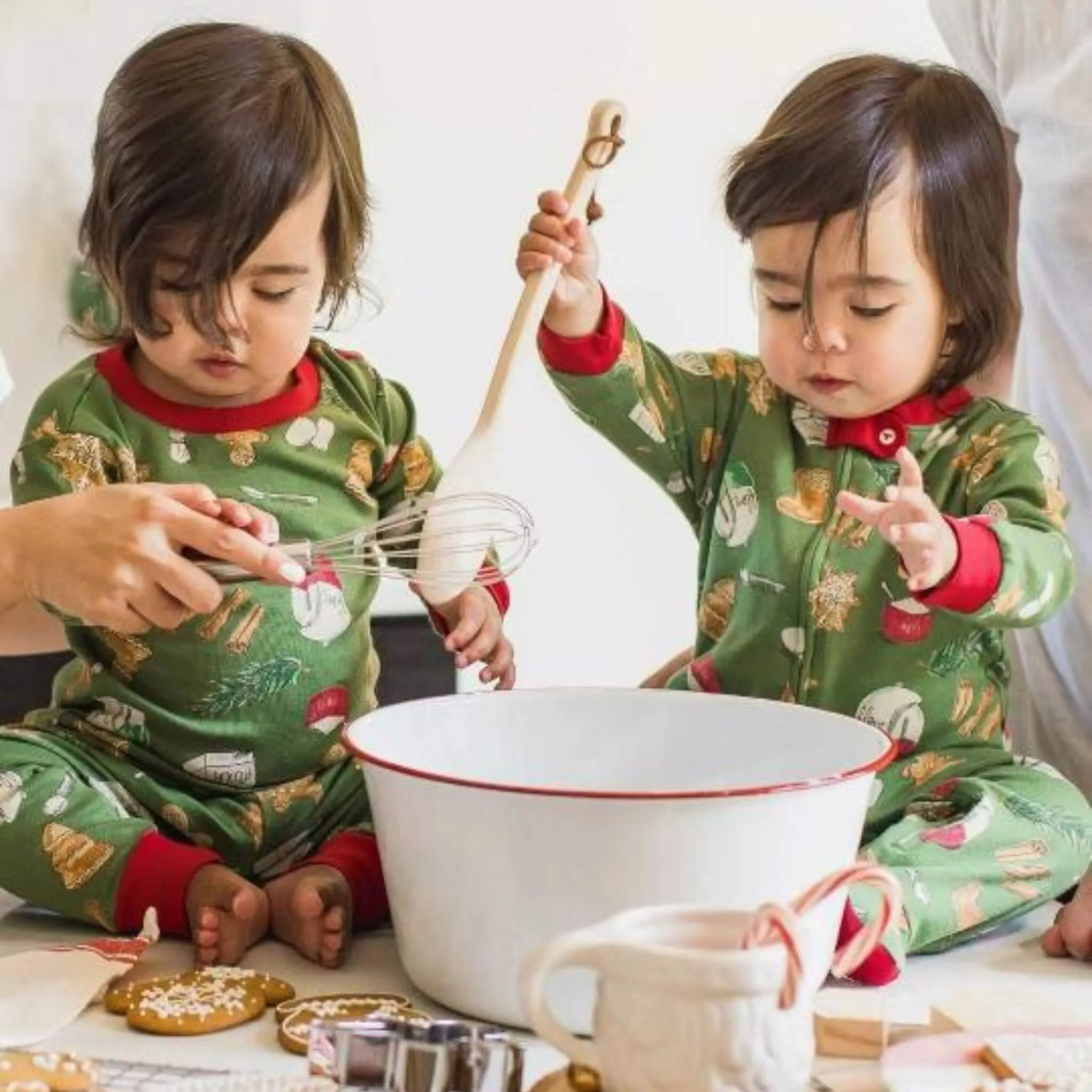Holiday Cookies Organic Baby & Toddler & Kid Pajamas