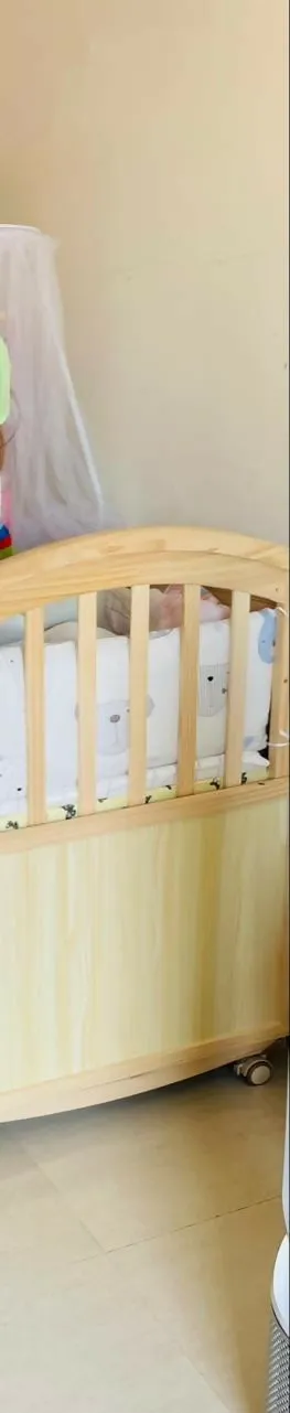 HUNY HUNY Crib/Cot for Baby