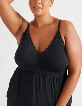 Lace Trim Sleep Cami