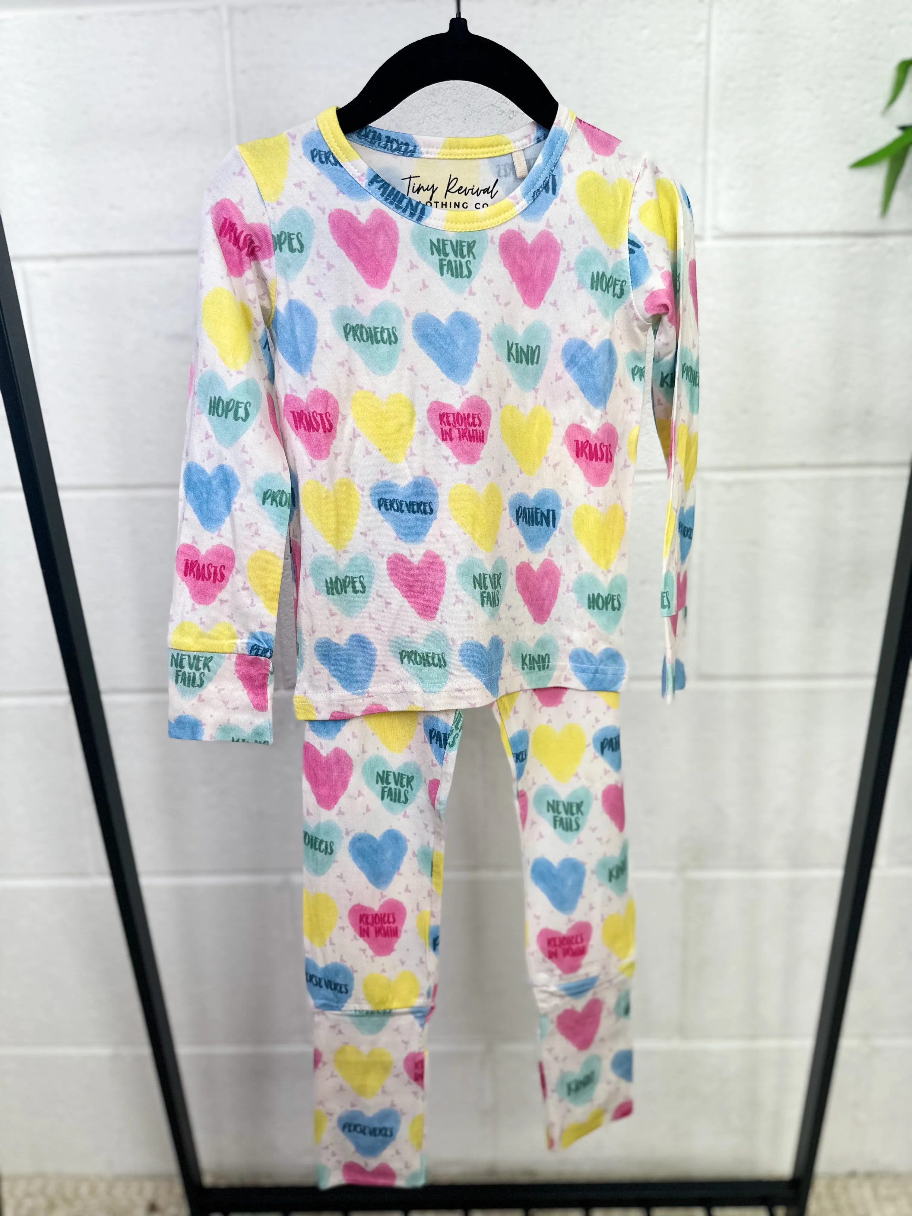 Love is... Long Sleeve Pajamas
