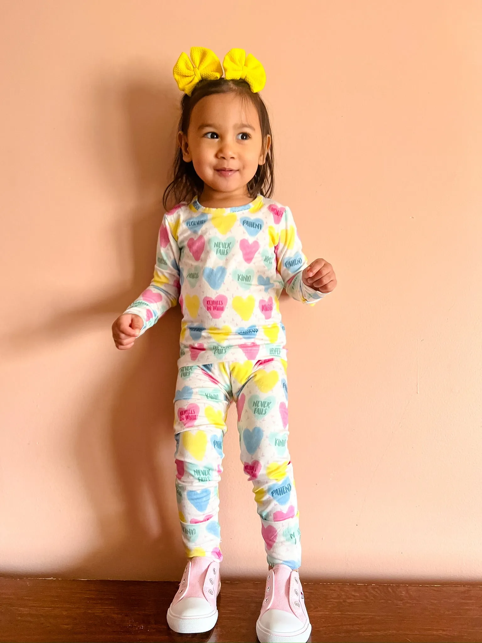Love is... Long Sleeve Pajamas