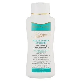 Makari Naturalle Multi-Action Extreme Body Lotion 17.6oz - Moisturizing Body Cream with Argan Oil & SPF 15 - Toning & Treatment for Dry Skin, Age Spots, Unevenness