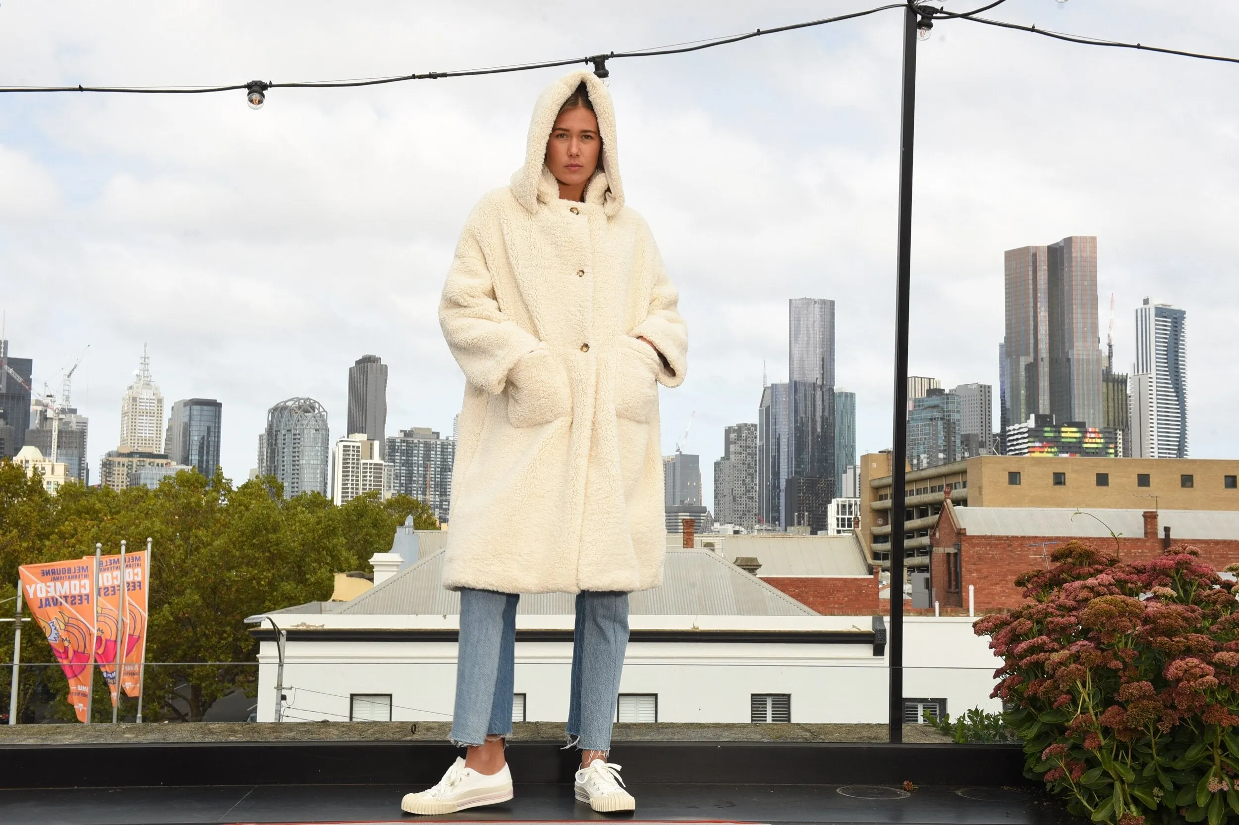 Moonah Coat- Cream