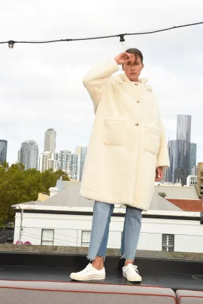 Moonah Coat- Cream