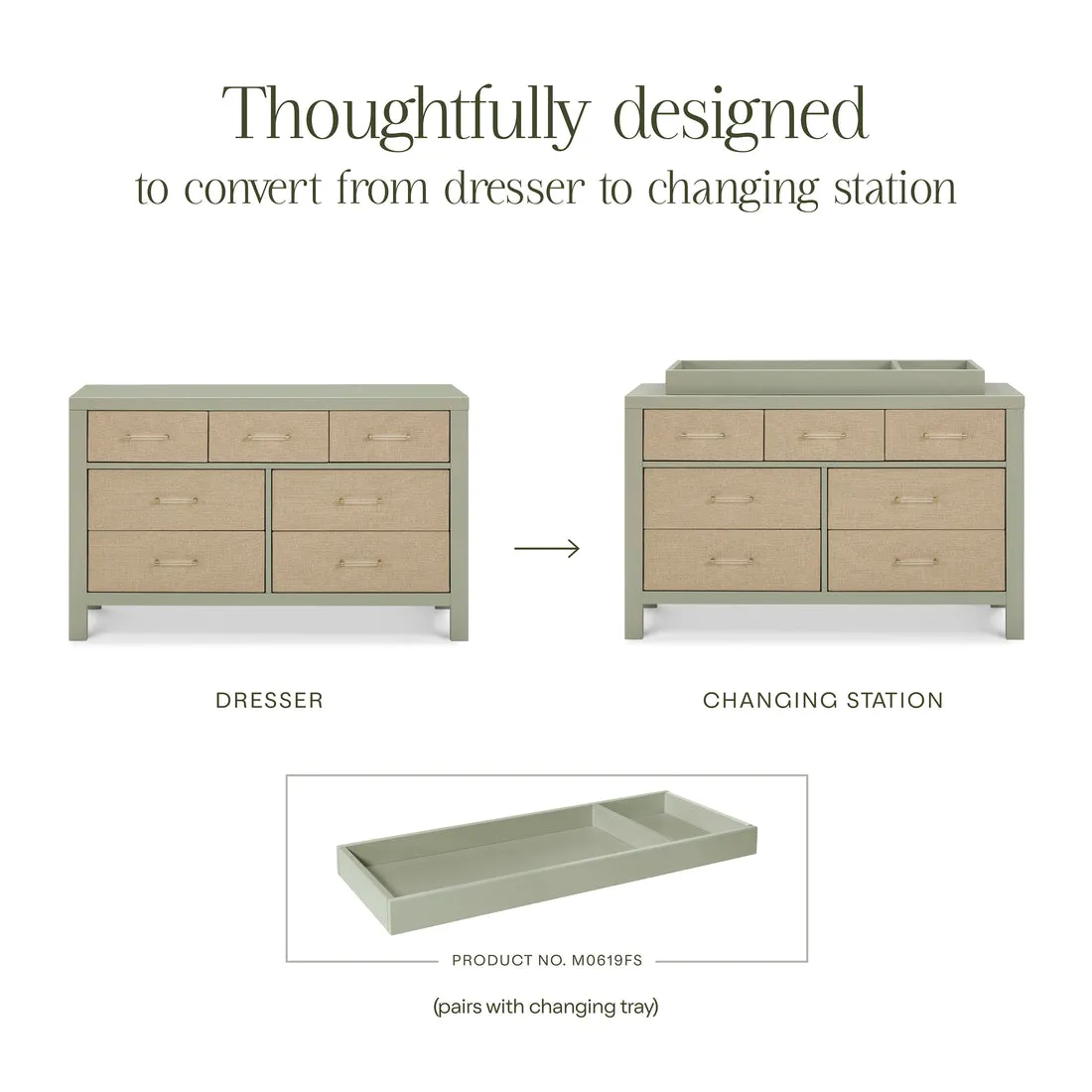 Namesake Eloise 7-Drawer Assembled Dresser