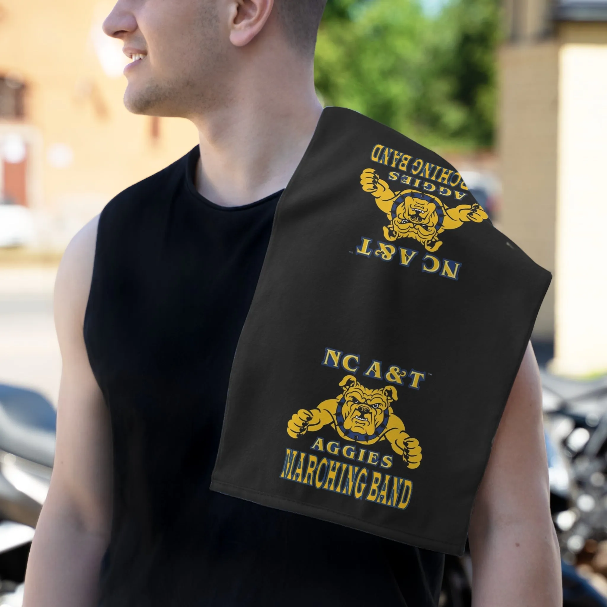 NC A&T Marching Band Rally Towel, 11x18