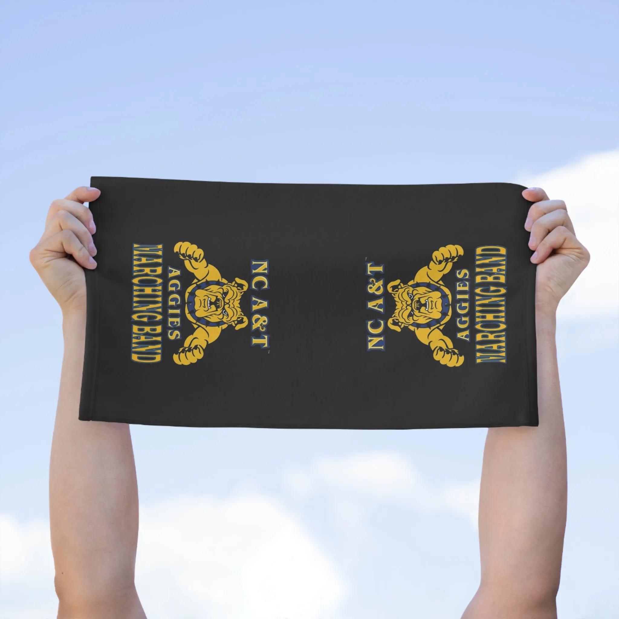 NC A&T Marching Band Rally Towel, 11x18