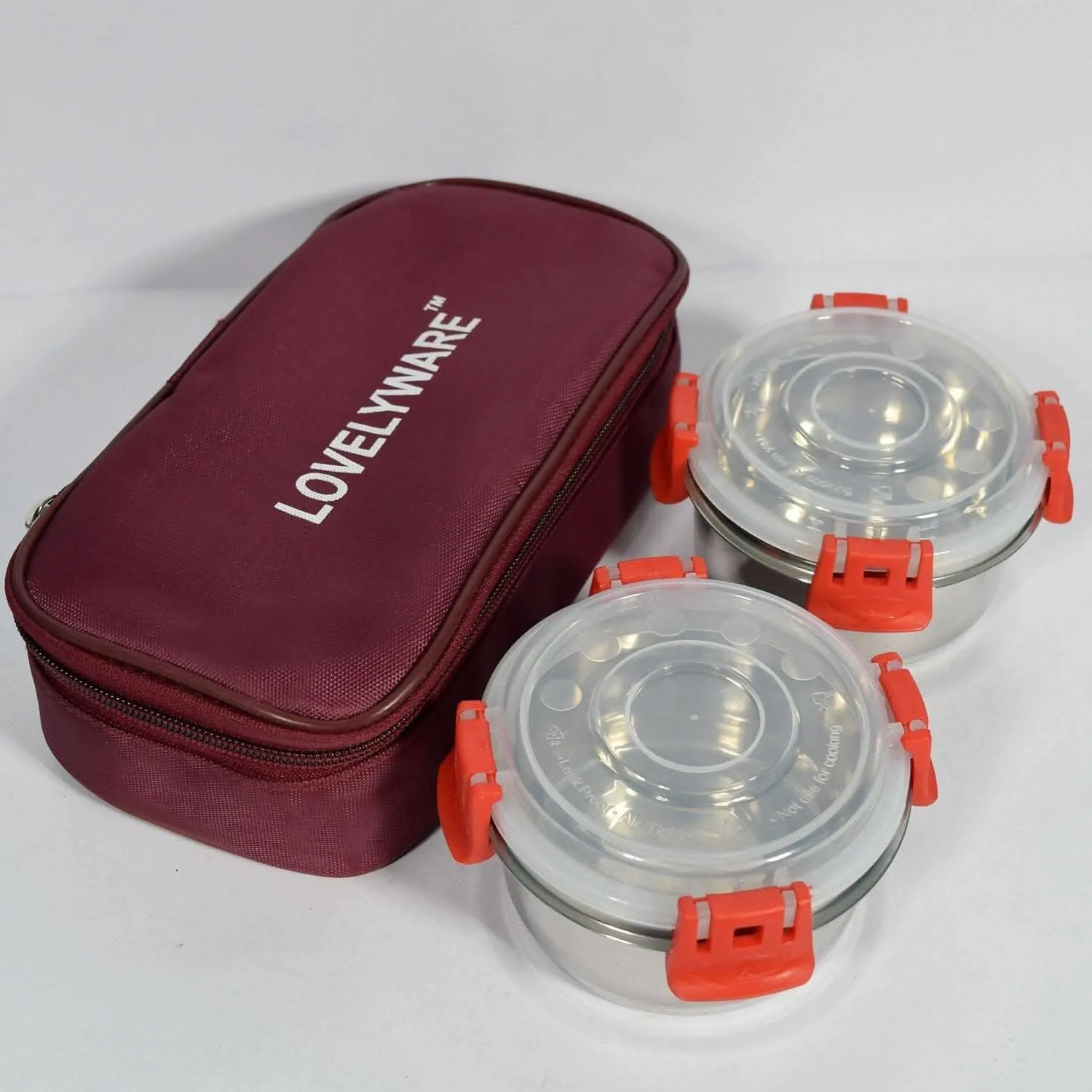 Norach Container Forlock With Bag (400ml *2 Container Smart Lock Continer With Bag)