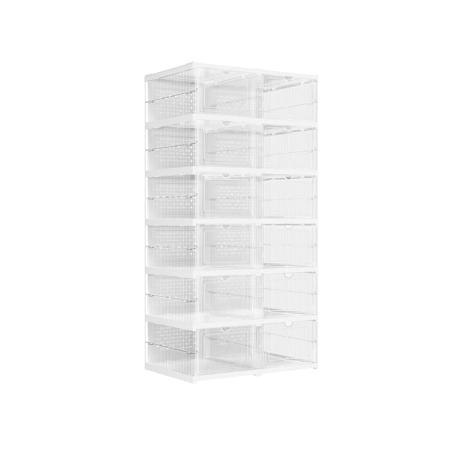 Pack of Stackable Shoe Boxes