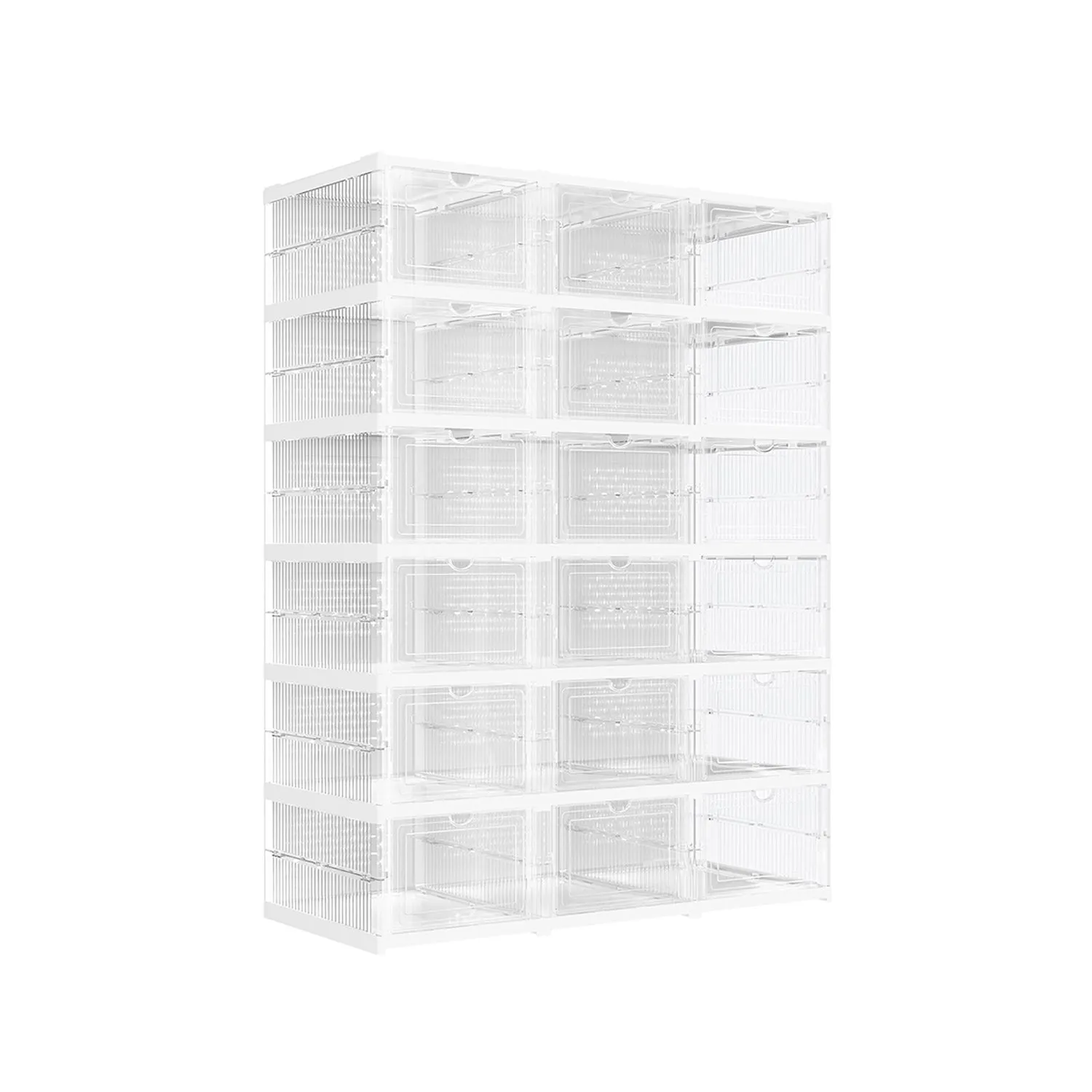 Pack of Stackable Shoe Boxes