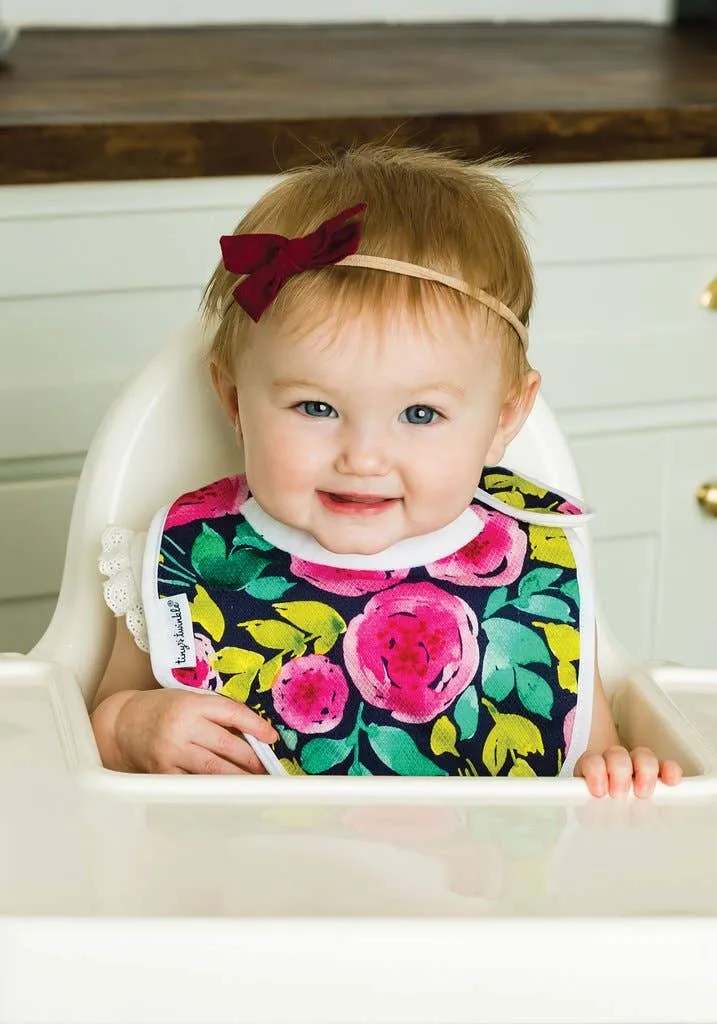 Painted Peony Kaffle® Feeder Bib - Set of 3