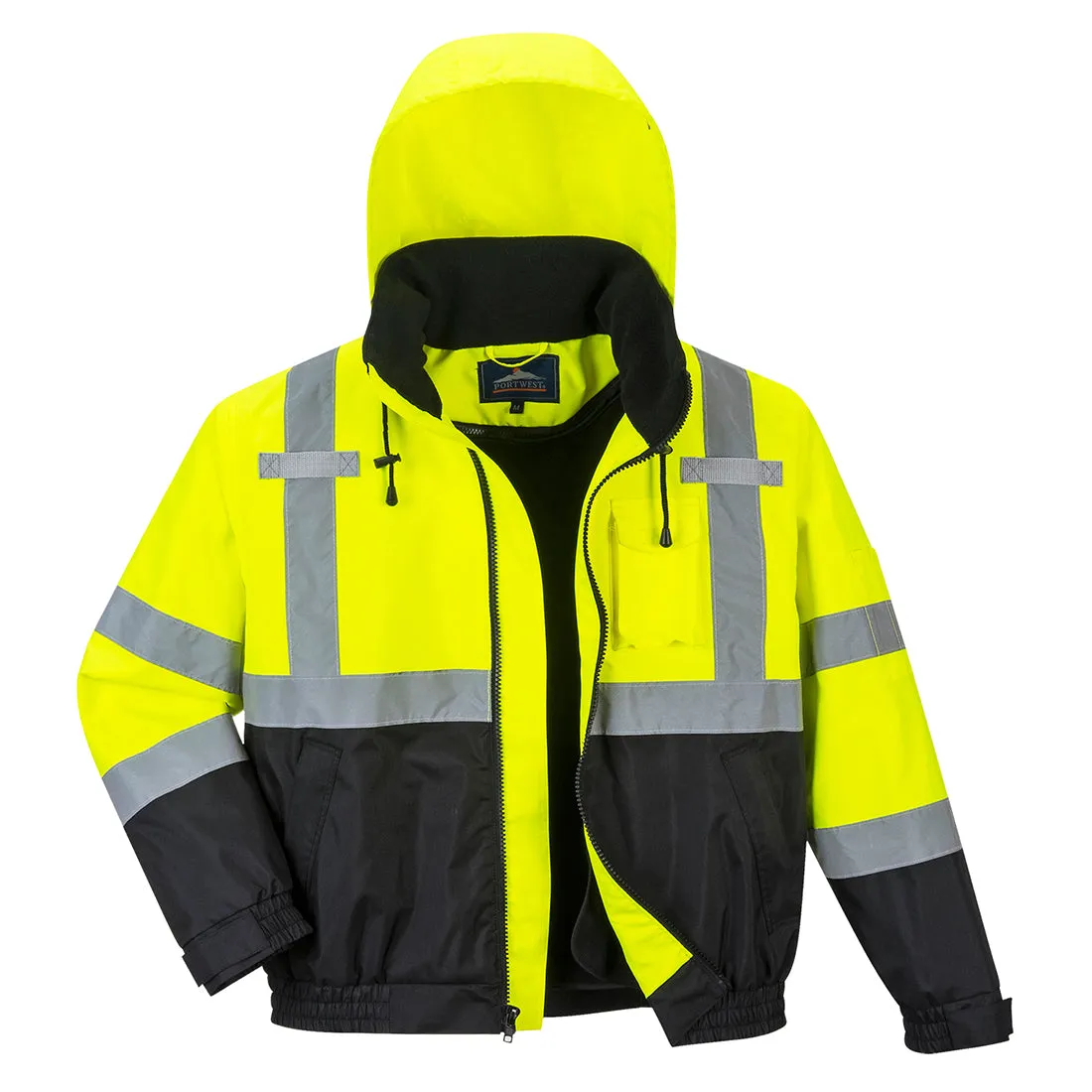 Portwest Hi-Vis Premium Bomber Jacket US364