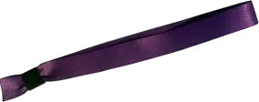 Purple Cloth Wristbands Solid Color No Print