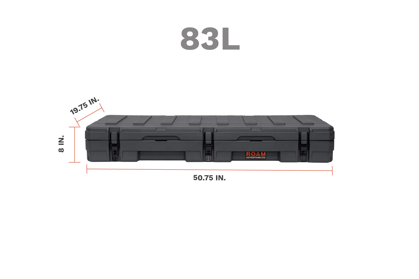 ROAM ADVENTURE | 83L Rugged Case