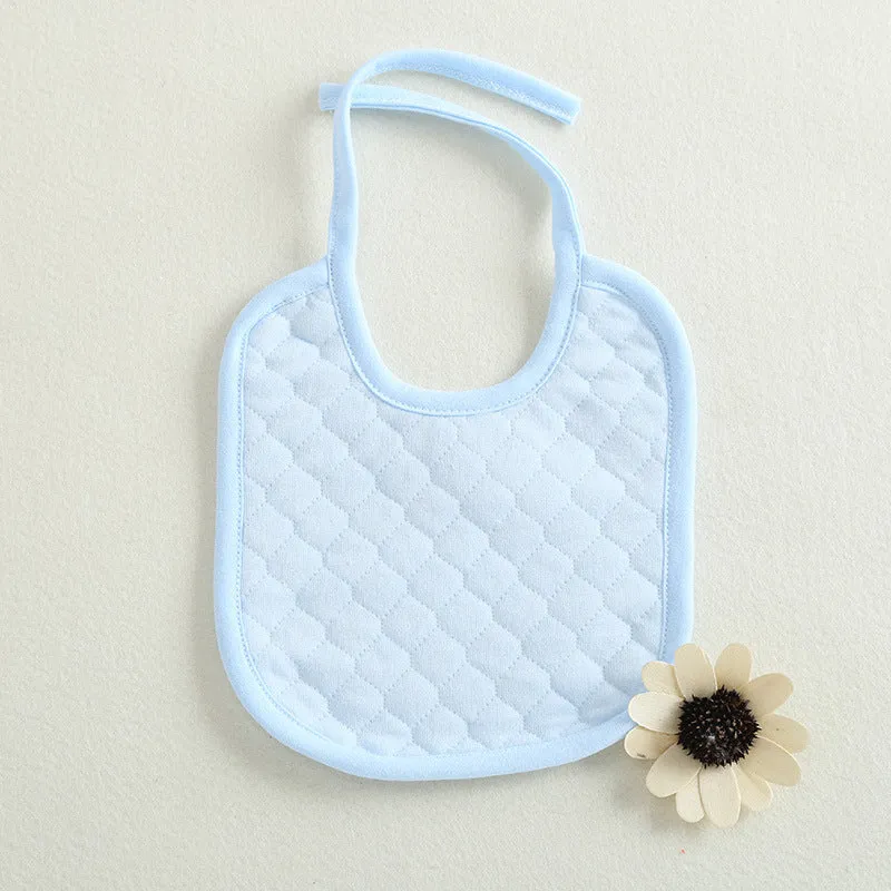 Round Baby Cotton Waterproof Bib