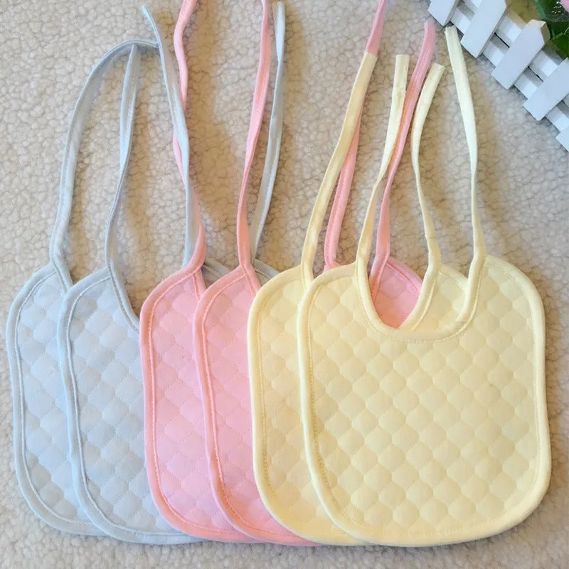 Round Baby Cotton Waterproof Bib