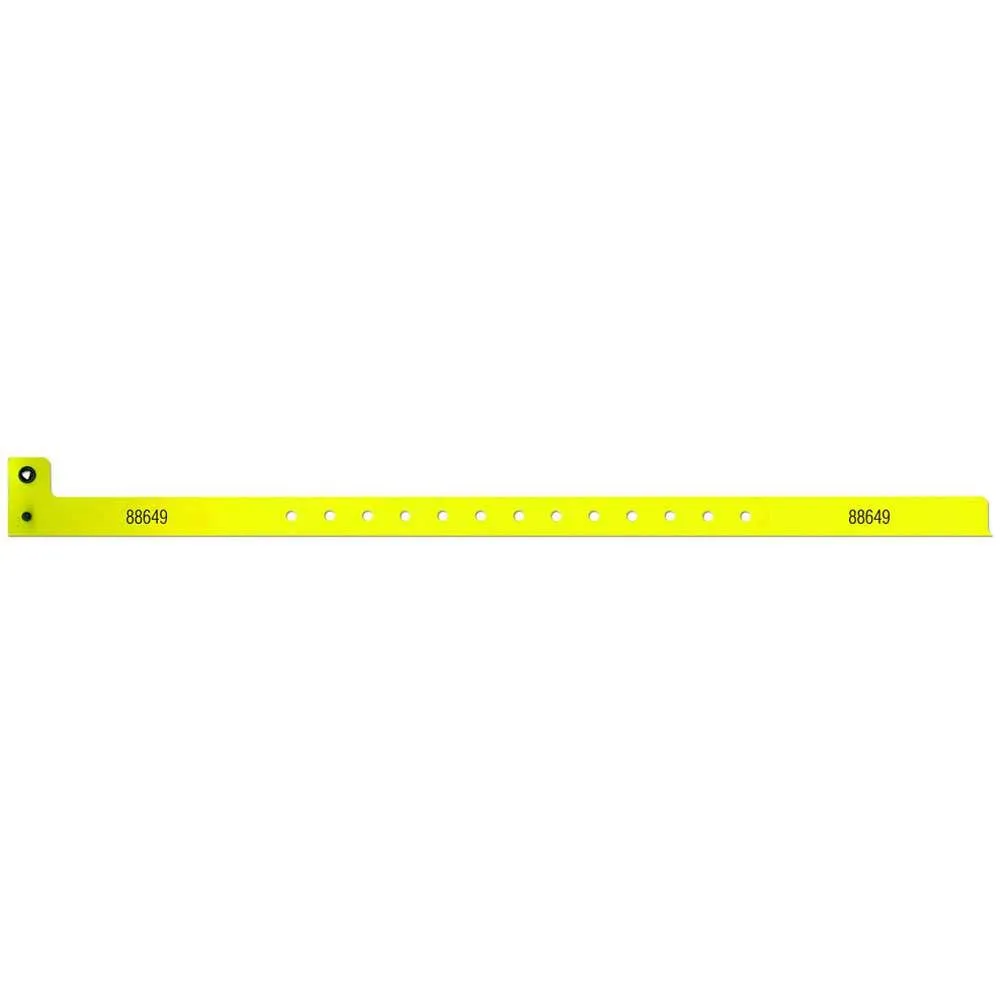 SecurMatch® Plastic Wristbands 1/2" 468P (500/Box)