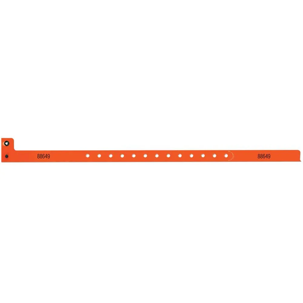 SecurMatch® Plastic Wristbands 1/2" 468P (500/Box)