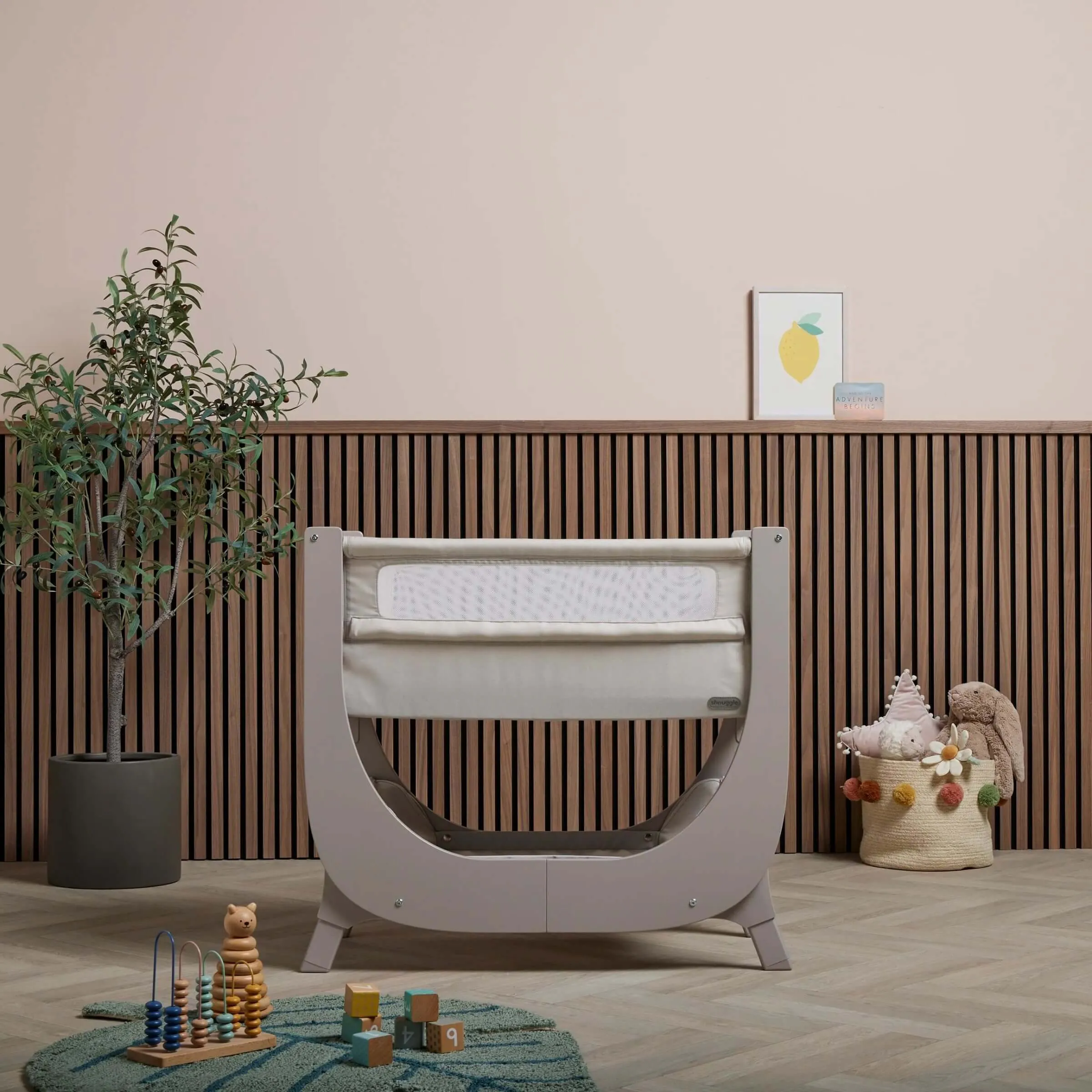 Shnuggle Air Lite Bedside Crib