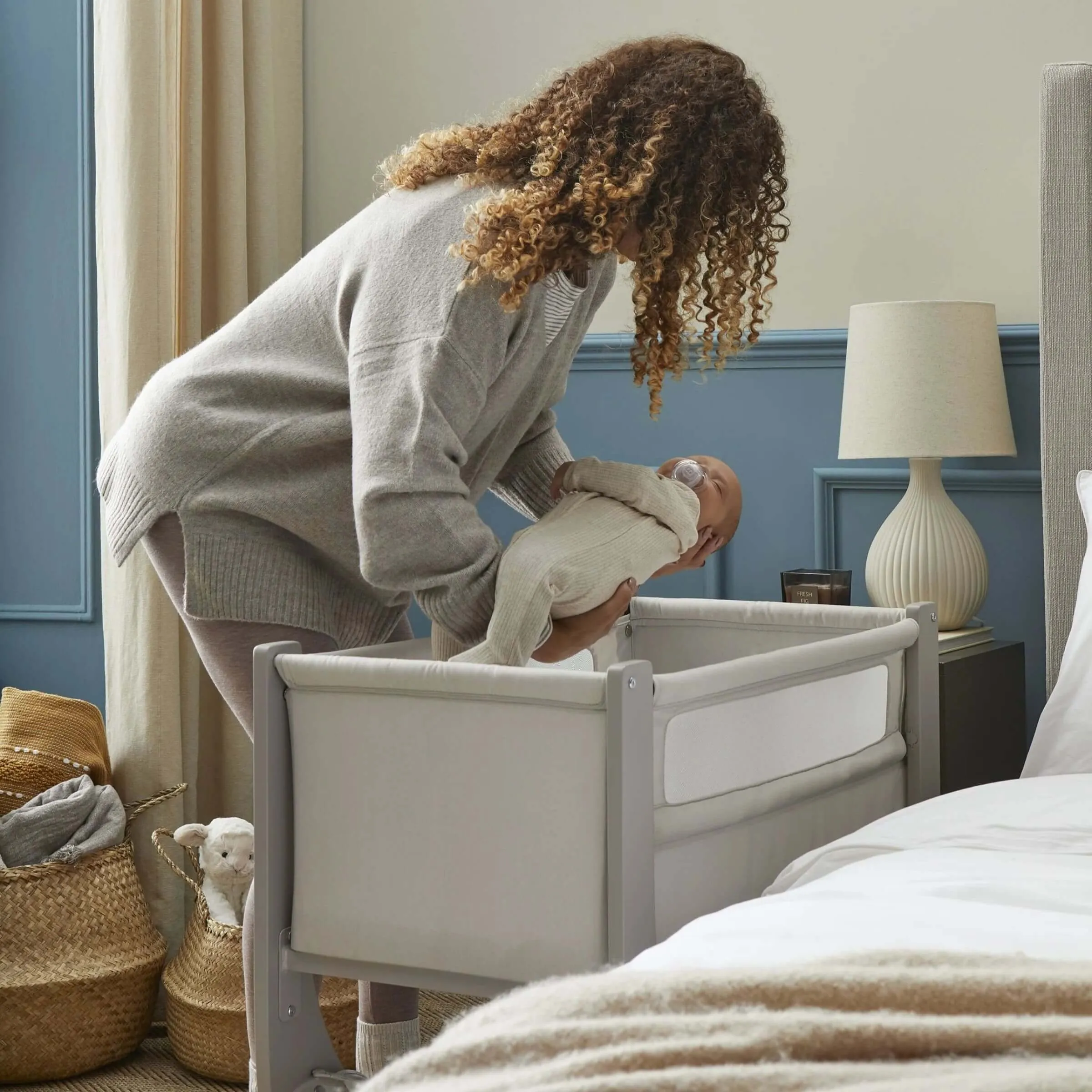 Shnuggle Air Lite Bedside Crib