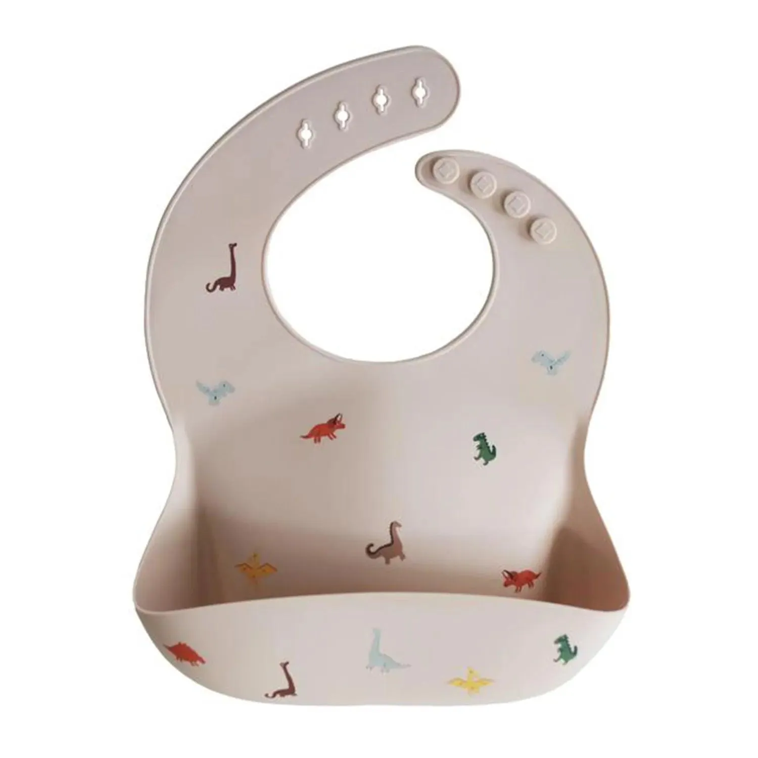 Silicone Essentials: Boho-Chic Adjustable Waterproof Bibs