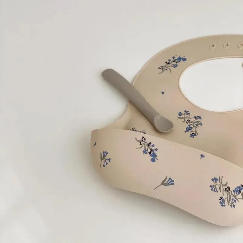 Silicone Essentials: Boho-Chic Adjustable Waterproof Bibs