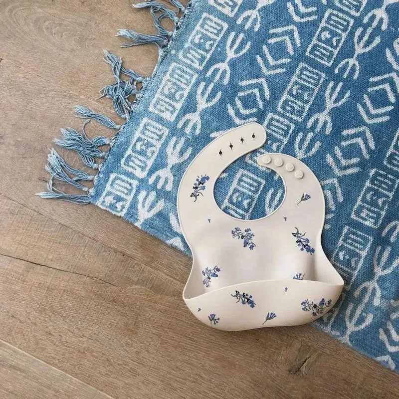 Silicone Essentials: Boho-Chic Adjustable Waterproof Bibs