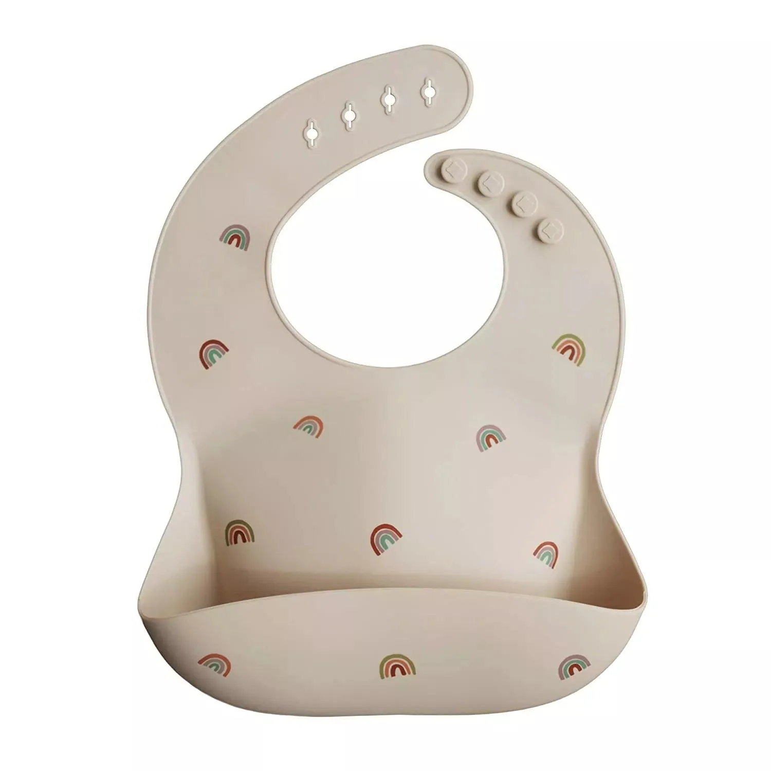 Silicone Essentials: Boho-Chic Adjustable Waterproof Bibs