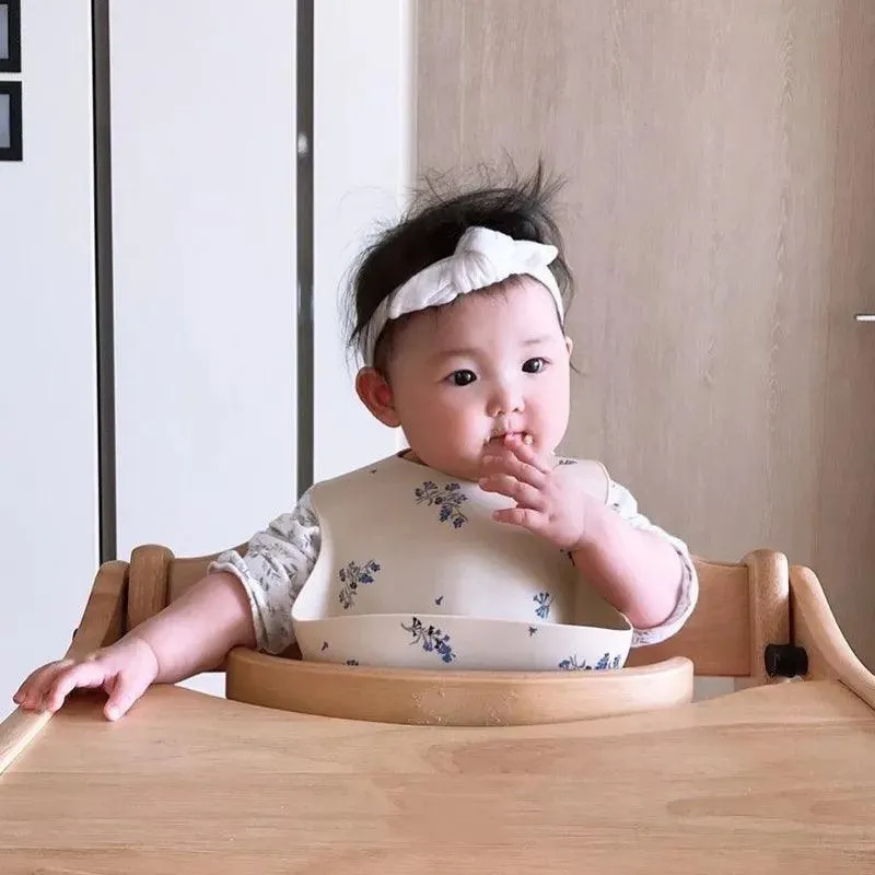 Silicone Essentials: Boho-Chic Adjustable Waterproof Bibs