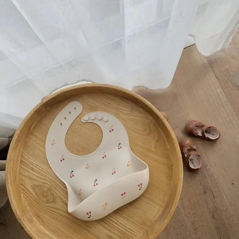 Silicone Essentials: Boho-Chic Adjustable Waterproof Bibs