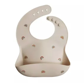 Silicone Essentials: Boho-Chic Adjustable Waterproof Bibs