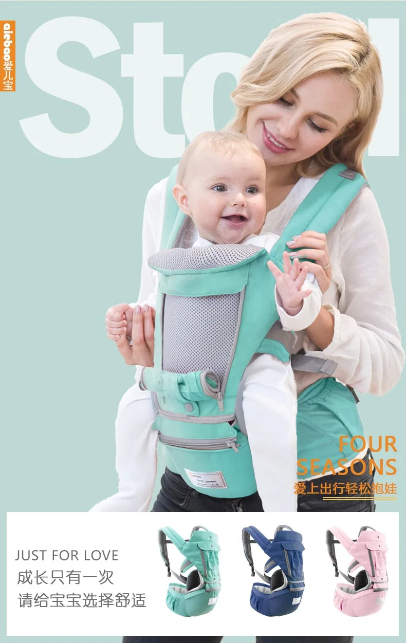 Sling Front Facing Kangaroo Baby Wrap Carrier for Baby