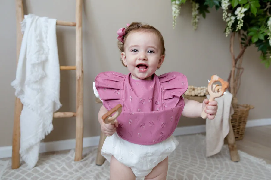 Snuggle Hunny Kids Waterproof Snuggle Bib (Floret)