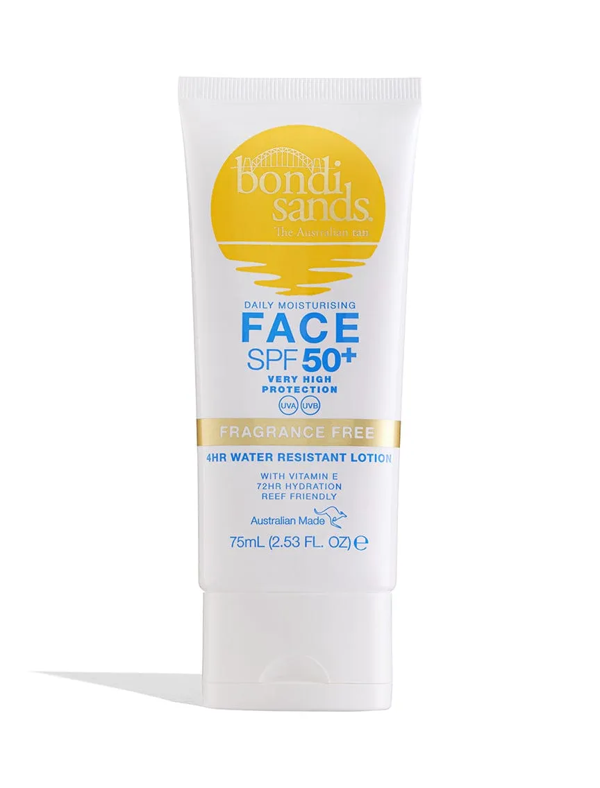 SPF 50  Fragrance Free Face Sunscreen Lotion