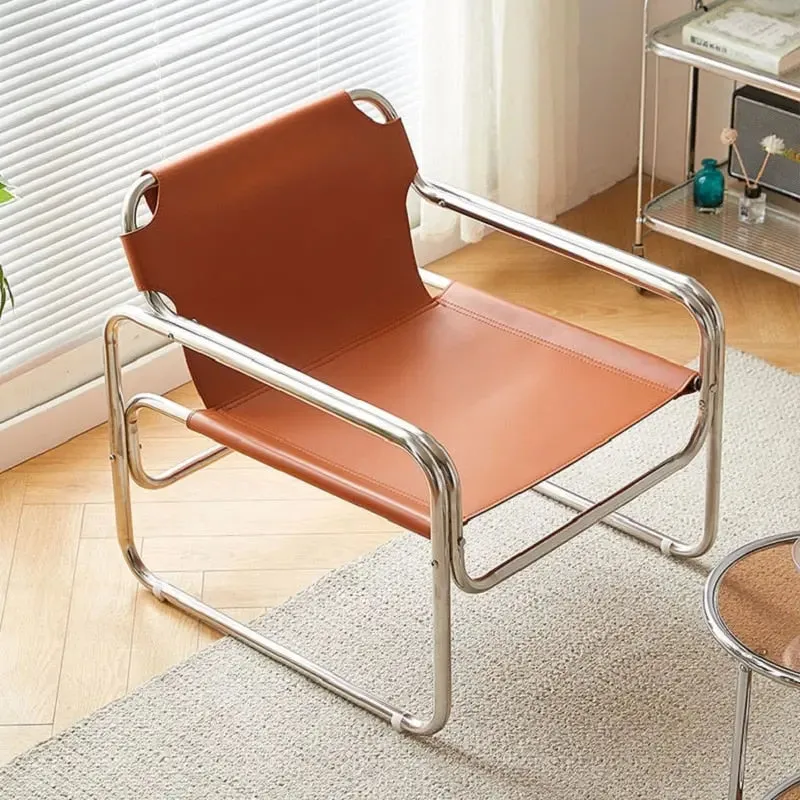 Stainless Steel Saddling Coffee Chairs