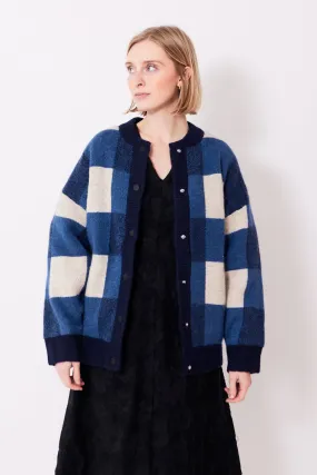 Stine Goya Gingham Check Bomber