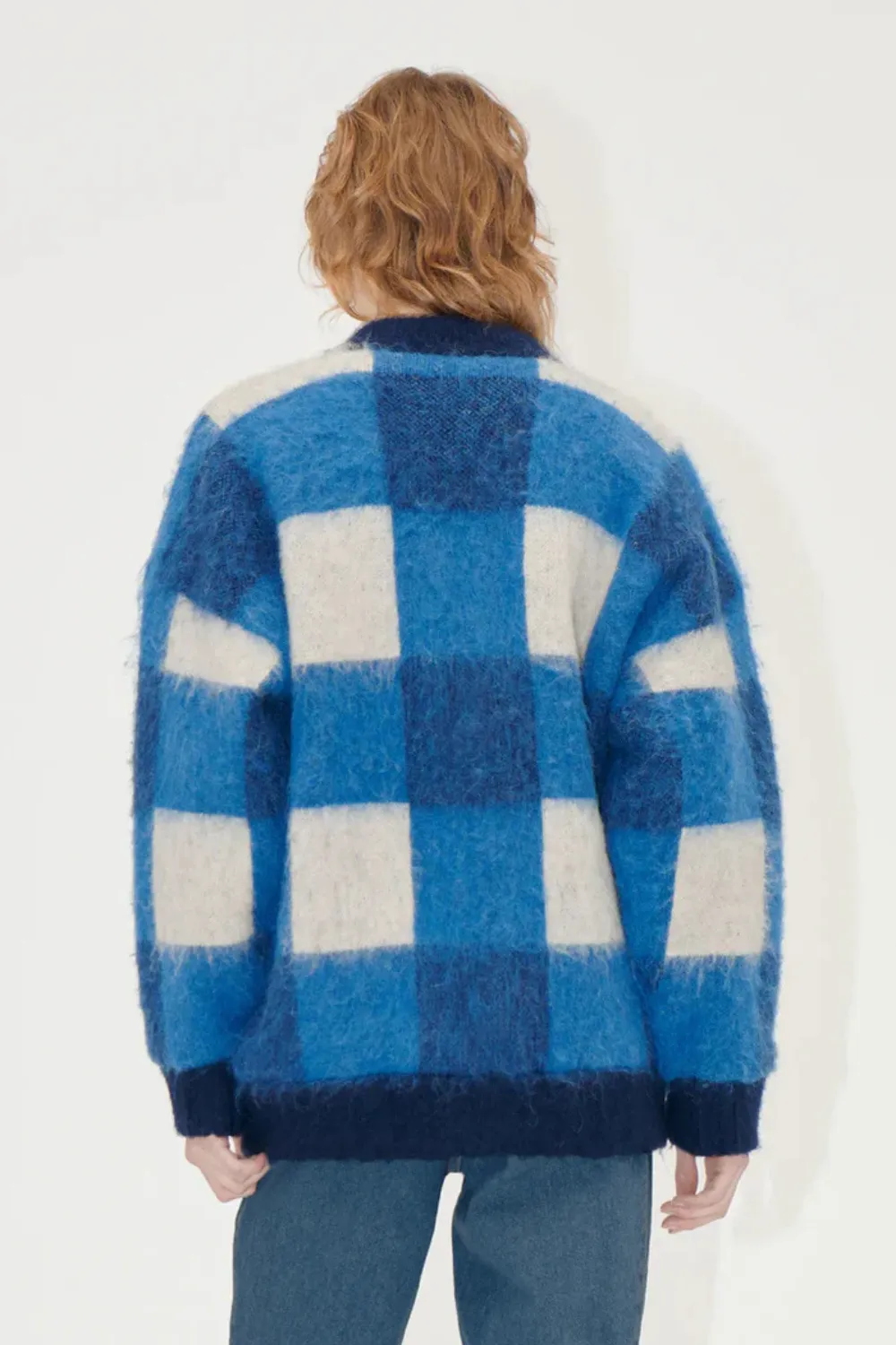 Stine Goya Gingham Check Bomber
