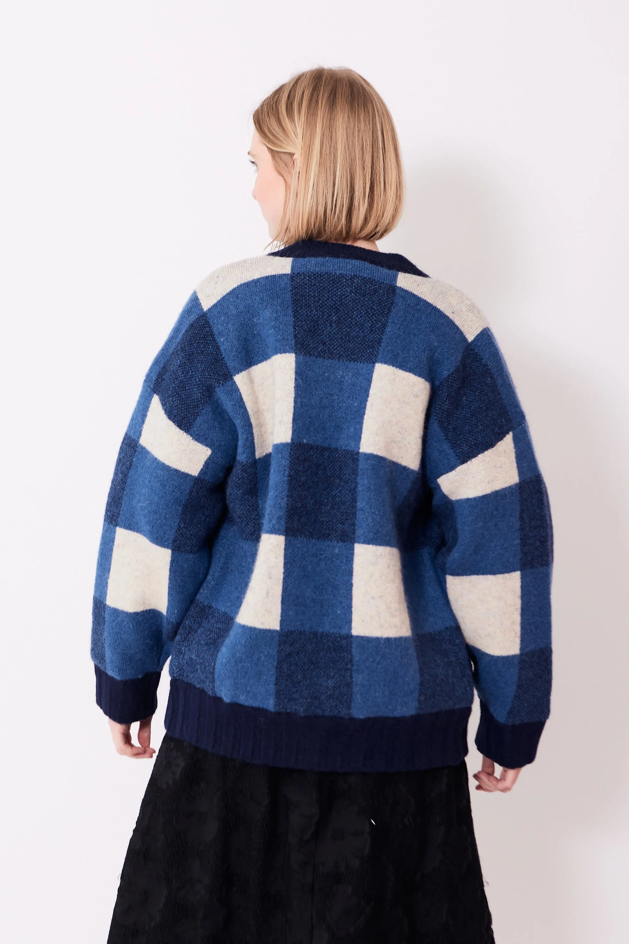 Stine Goya Gingham Check Bomber