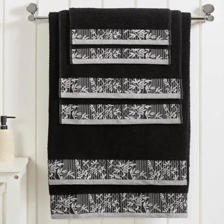 Superior 100-percent Cotton Wisteria 6-Piece Towel Set