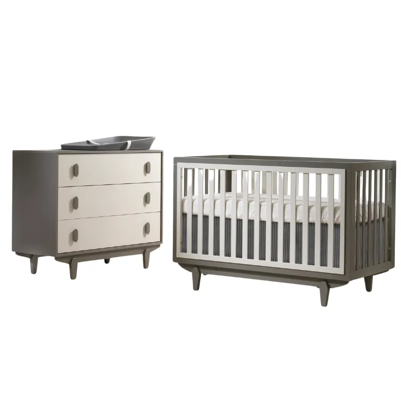 Tate Convertible Crib & 3-Drawer Dresser Combo