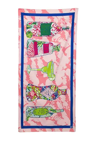 Tequila Sunrise Beach Towel
